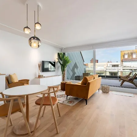 Apartment Romantisch Luxe Penthouse Met 2 Zonneterrassen *